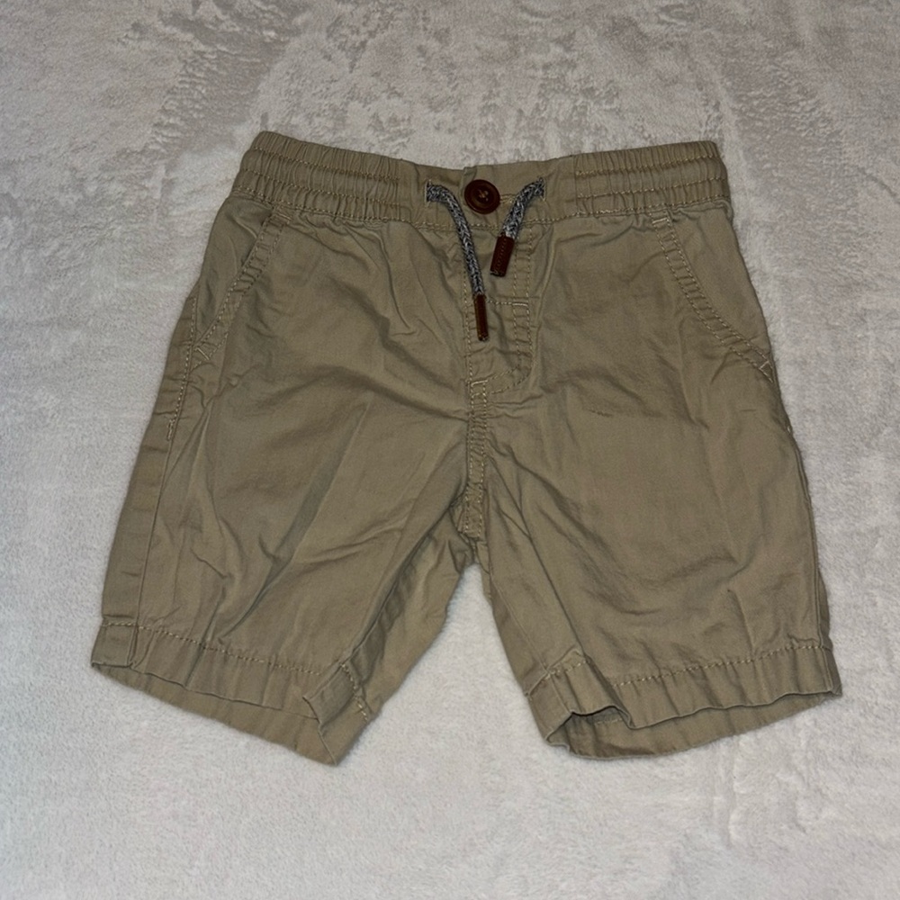carters beige shorts 3T boys